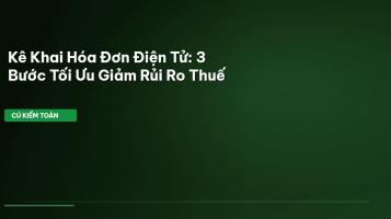 kê khai hóa đơn điện tử