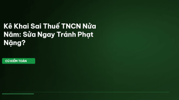 thuế TNCN nửa năm