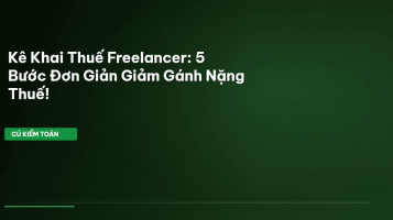 kê khai thuế freelancer