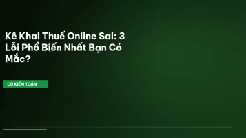 kê khai thuế online
