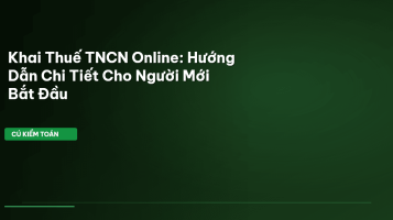 khai thuế TNCN online