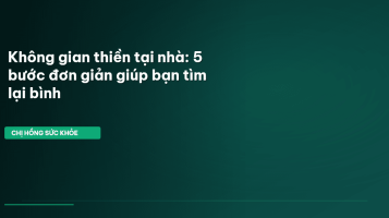 không gian thiền định