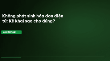 kê khai hóa đơn điện tử