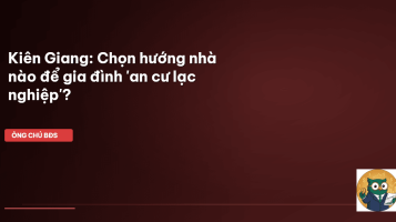 phong thủy mua nhà Kiên Giang
