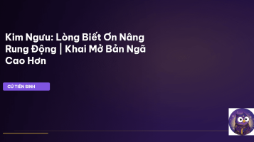 lòng biết ơn Kim Ngưu