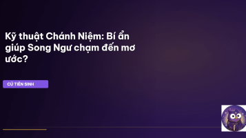 kỹ thuật chánh niệm