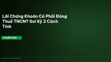 thuế TNCN chứng khoán