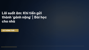 lãi suất âm