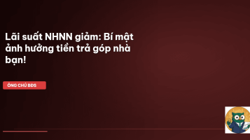 lãi suất NHNN