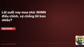 lãi suất vay mua nhà
