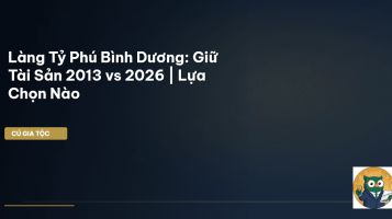 làng tỷ phú bình dương