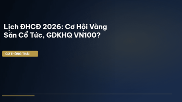 lịch ĐHCĐ 2026