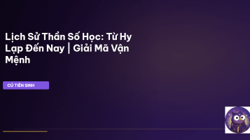 Lịch sử Thần số học