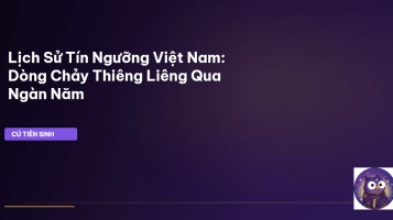 lịch sử tín ngưỡng Việt Nam