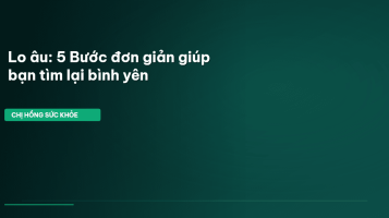 đối phó lo âu