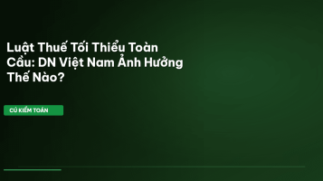luật thuế tối thiểu toàn cầu