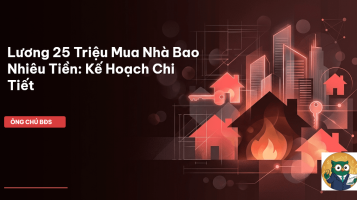 lương 25 triệu mua nhà