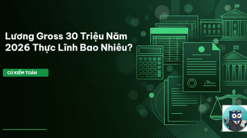 lương gross sang net