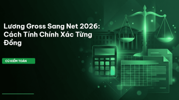 lương gross sang net
