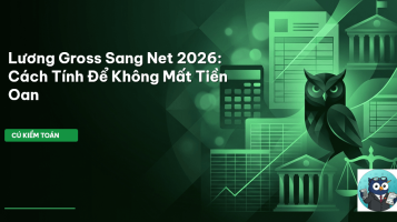 lương gross sang net