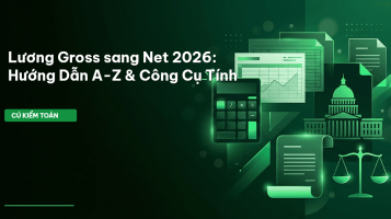 lương gross sang net
