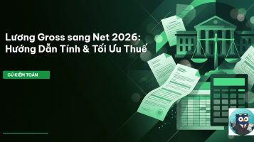 lương gross sang net