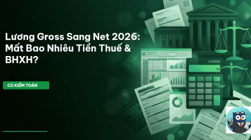lương gross sang net