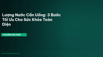 lượng nước cần uống