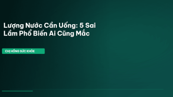 lượng nước cần uống