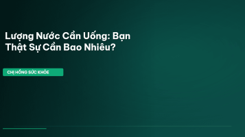 lượng nước cần uống