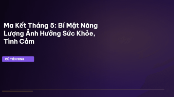 Ma Kết tháng 5