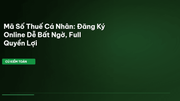 mã số thuế cá nhân