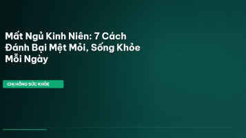 mất ngủ kinh niên