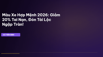 màu xe hợp mệnh 2026