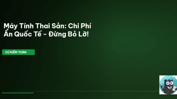 máy tính thai sản
