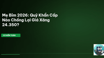 quỹ khẩn cấp mẹ bỉm
