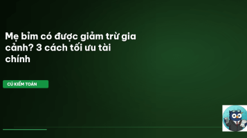 tài chính mẹ bỉm
