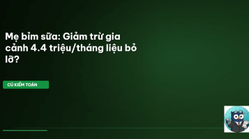 giảm trừ gia cảnh