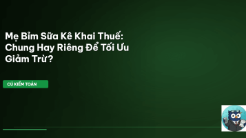 kê khai thuế TNCN chung hay riêng
