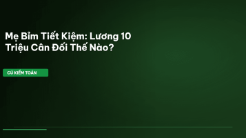 tài chính mẹ bỉm