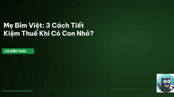 tài chính mẹ bỉm
