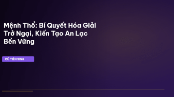 phong thủy mệnh Thổ
