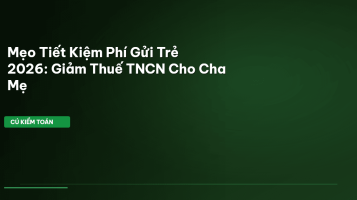 tiết kiệm phí gửi trẻ