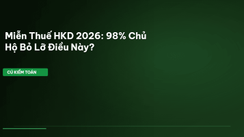 miễn thuế HKD 2026