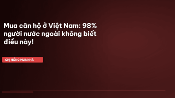 mua căn hộ người nước ngoài