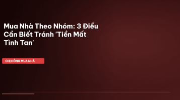 mua nhà theo nhóm