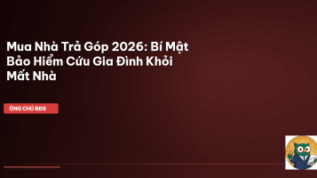 bảo hiểm mua nhà