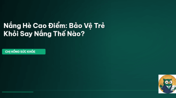say nắng trẻ em