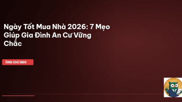ngày tốt mua nhà 2026