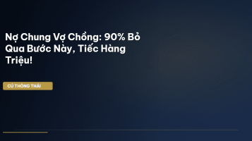 nợ chung vợ chồng